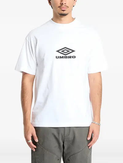 Umbro Logo-print T-shirt In White