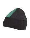 Umbro Man Hat Black Size Onesize Cotton, Polyacrylic In Multi