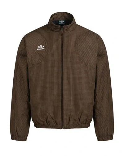 Umbro Man Jacket Brown Size Xl Polyester