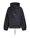 Umbro Man Jacket Charcoal Size L Polyester In Black