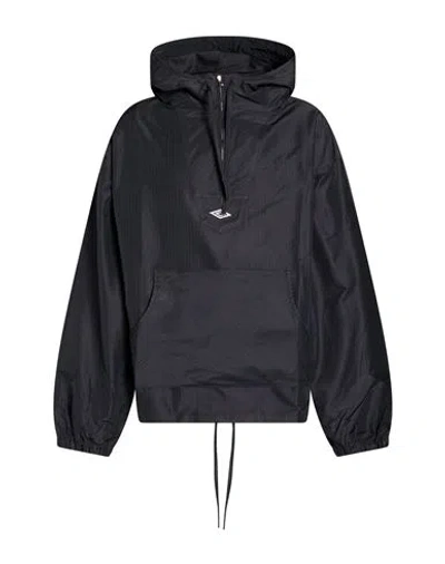 Umbro Man Jacket Charcoal Size L Polyester In Black
