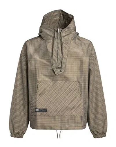 Umbro Man Jacket Sand Size S Polyester In Multi