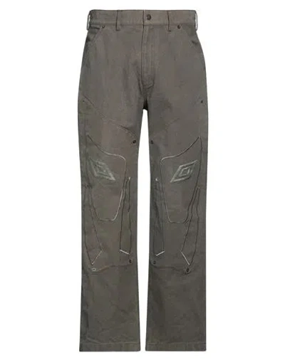 Umbro Man Pants Dark Green Size Xl Cotton