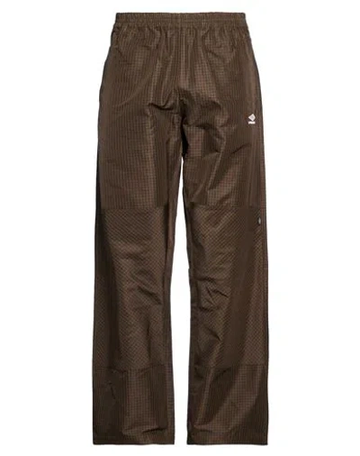 Umbro Man Pants Military Green Size L Polyester In Animal Print