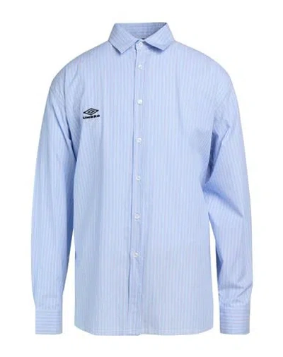 Umbro Man Shirt Azure Size Xl Cotton In Blue
