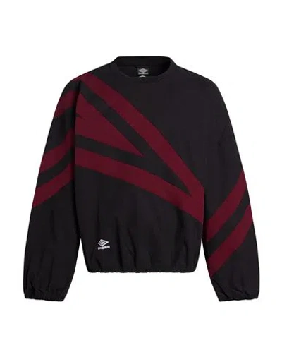 Umbro Man Shirt Black Size Xl Cotton, Nylon, Elastane