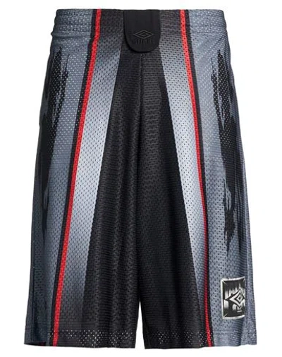 Umbro Man Shorts & Bermuda Shorts Black Size S Polyester
