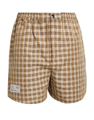 Umbro Man Shorts & Bermuda Shorts Light Brown Size Xl Polyester