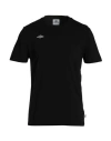 Umbro Man T-shirt Black Size Xxl Cotton In Black