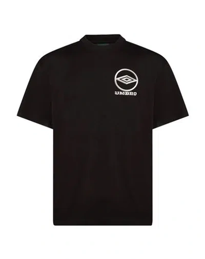 Umbro Man T-shirt Black Size S Cotton