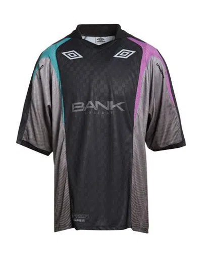 Umbro Man T-shirt Black Size S Polyester