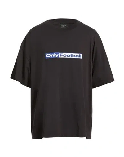 Umbro Man T-shirt Black Size Xl Cotton