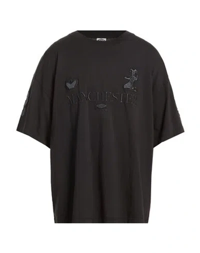 Umbro Man T-shirt Black Size Xl Cotton