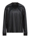 Umbro Man T-shirt Black Size Xl Polyester, Elastane In Black