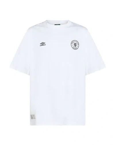 Umbro Man T-shirt White Size Xl Cotton