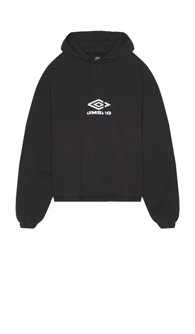 Umbro Masked Og Logo Hoodie In Black