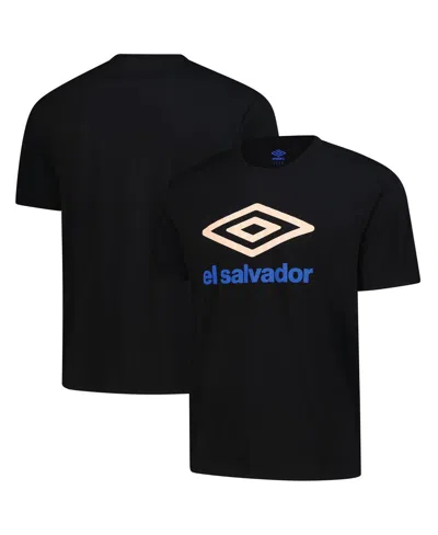 Umbro Black El Salvador National Team Graphic T-shirt