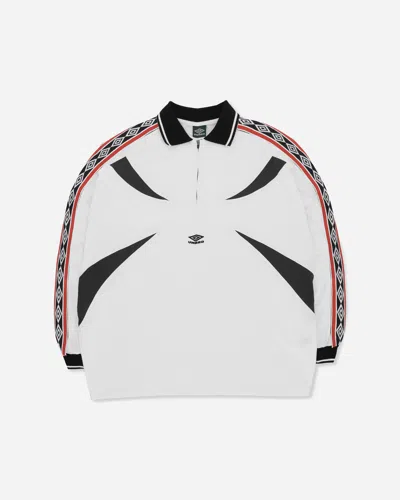 Umbro Men S Taped Polo In White