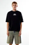 Umbro Man T-shirt Black Size Xl Cotton In Black