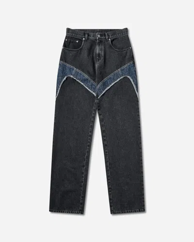 Umbro Mended Denim Pants In Black