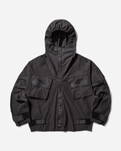 Umbro Mid Field Jacket Dark Olive In Black