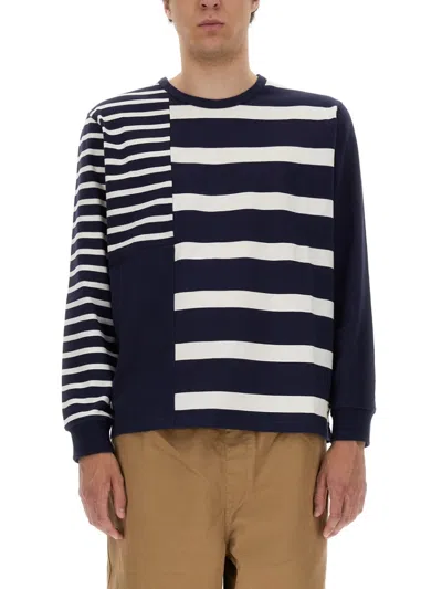 UMBRO MEN NAVY BLUE STRIPES SWEATSHIRTS