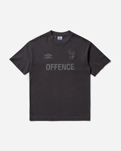 Umbro Offence Defence T-shirt Washed In Black