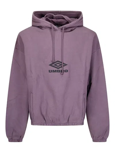 Umbro Og Logo Mask Hoodie In Purple