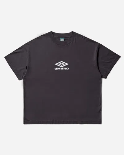 Umbro Og Logo T-shirt Washed In Black