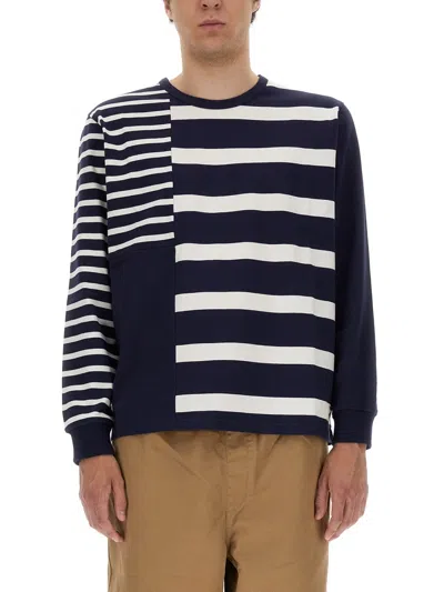 UMBRO UMBRO PATCHWORK COTTON SWEATSHIRT