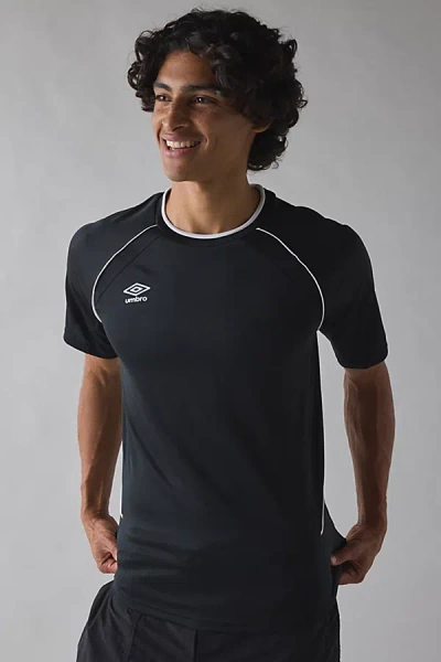 Umbro Raglan Jersey Tee In Black, Men's At Urban Outfitters
