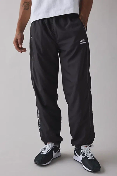 Umbro Relaxed Fit Track Pant In Black, Men's At Urban Outfitters