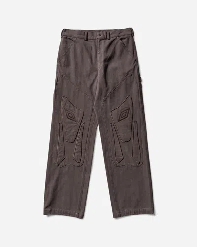 Umbro Shinguard Canvas Pants Black Olive In Brown