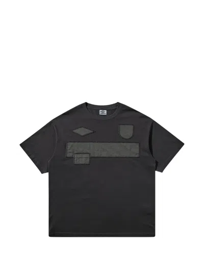 Umbro Slam Jam Censored T-shirt In Black