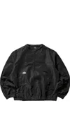 Umbro Men S Check Bomber Jacket Navy / Dark Brown In Black