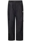 Umbro Check-print Track Pants In Black