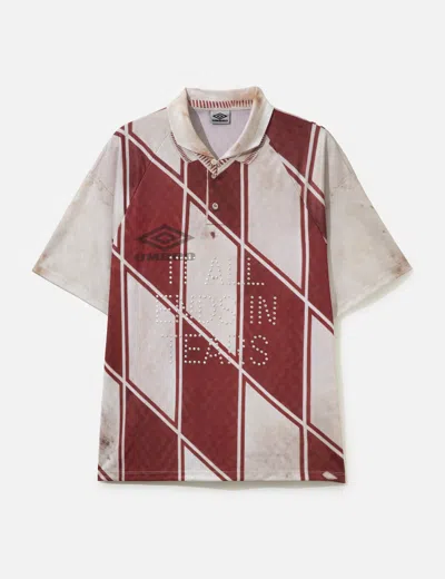 Umbro Slam Jam X  90 92 Kit Polo In Gray