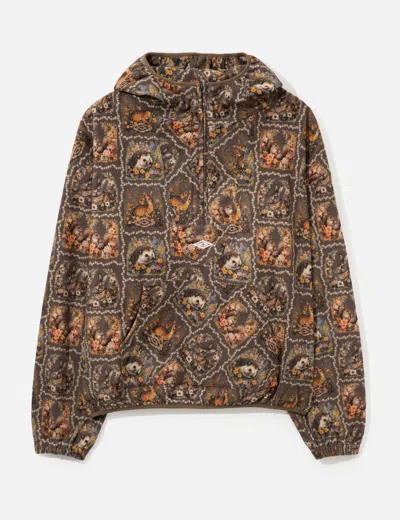 Umbro Slam Jam X  Cub Fleece Anorak Light In Brown