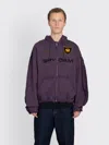 Umbro Spycam Masked Zip Hoodie In Purple