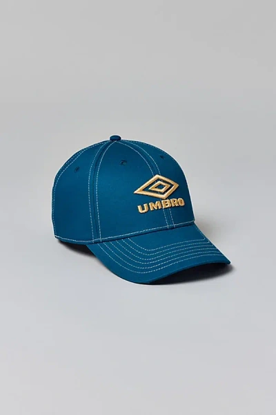 Umbro Stacked 3d Logo Hat In Green Heron, Men's At Urban Outfitters