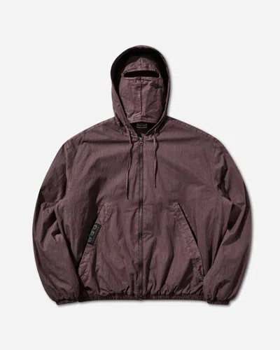 Umbro Sunday Masked Jacket Plum In Grey