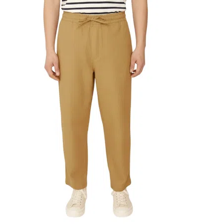 Umbro Tan Relaxed Solid Trousers In Brown