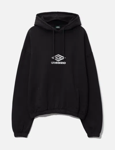 Umbro X Slam Jam Masked Hoodie In Black