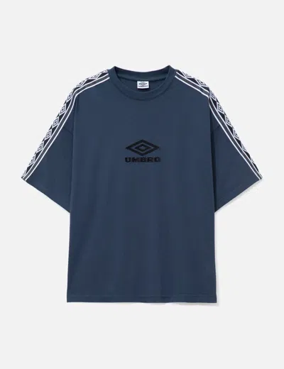 Umbro X Slam Jam Offence Defence Tape T-shirt In Blue