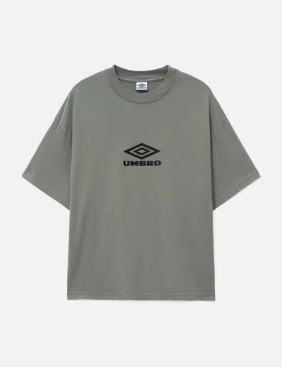 Umbro X Slam Jam Og Logo T-shirt In Gray