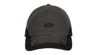 Pre-owned Umbro X Slam Jam Spikes Cap In Anthracite Grey