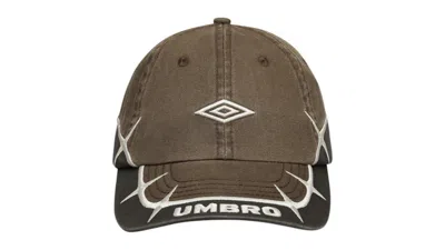 Pre-owned Umbro X Slam Jam Spikes Cap In Army Green