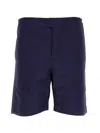 Umbro Blue Solid Shorts In Blue