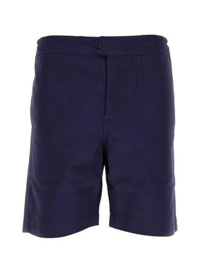 Umbro Logo Patch Bermuda Shorts In Blue