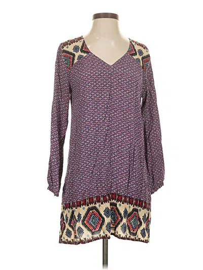 Pre-owned Umgee 3/4 Sleeve Blouse In Blue